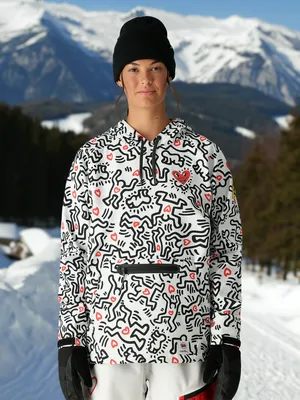 Анорак 686 Keith Haring, белый, арт. M4WNCS306600-KHWT