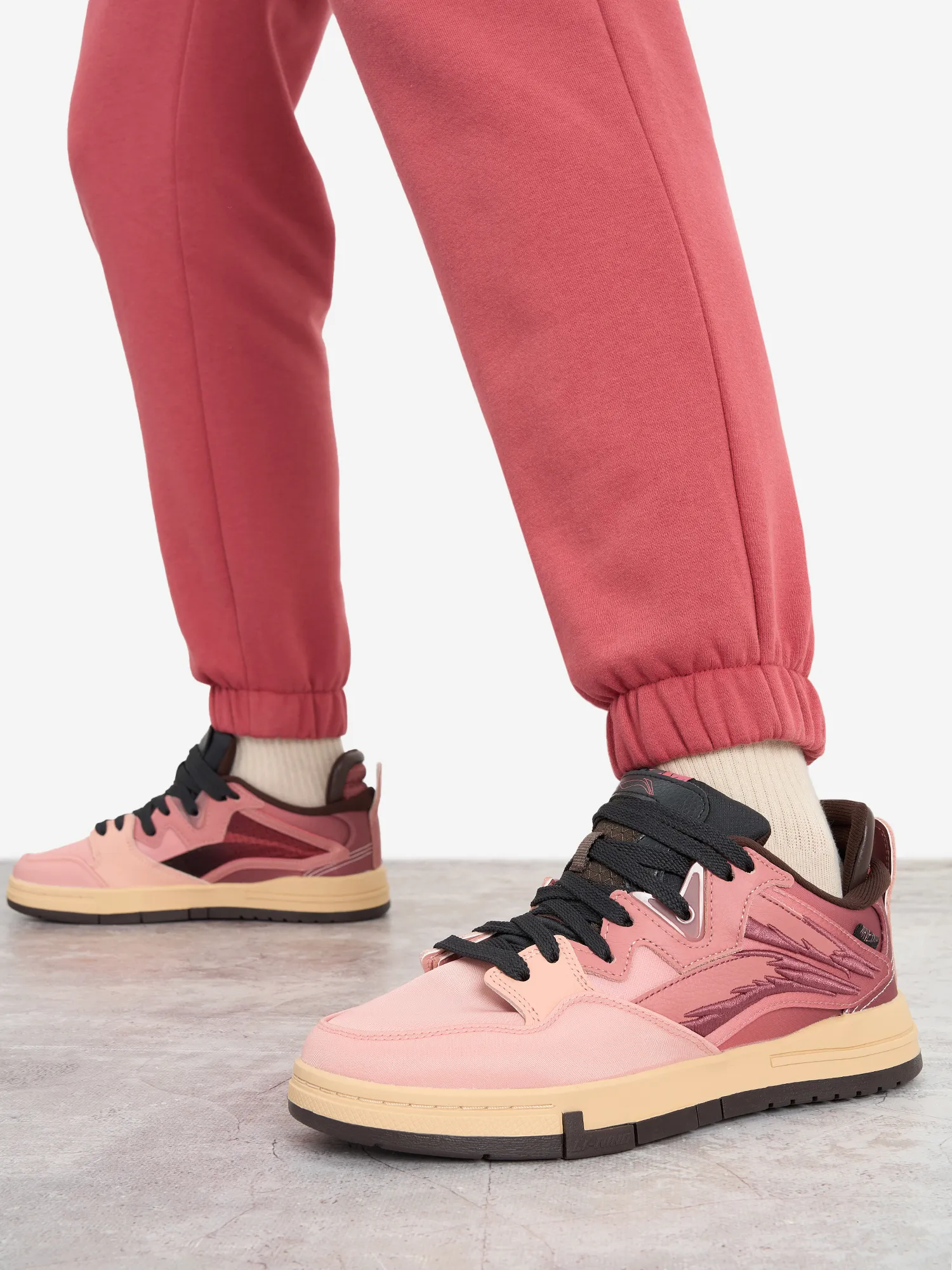 Кеды Li-Ning Wave Pro Se, красный, арт. AECU014-4FL1O