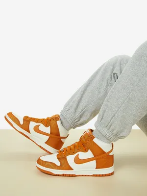 Кеды Nike Dunk High Retro Se, оранжевый, арт. DV7223N06-800