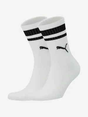Носки PUMA, 2 пары, белый, арт. 907944P0P-02