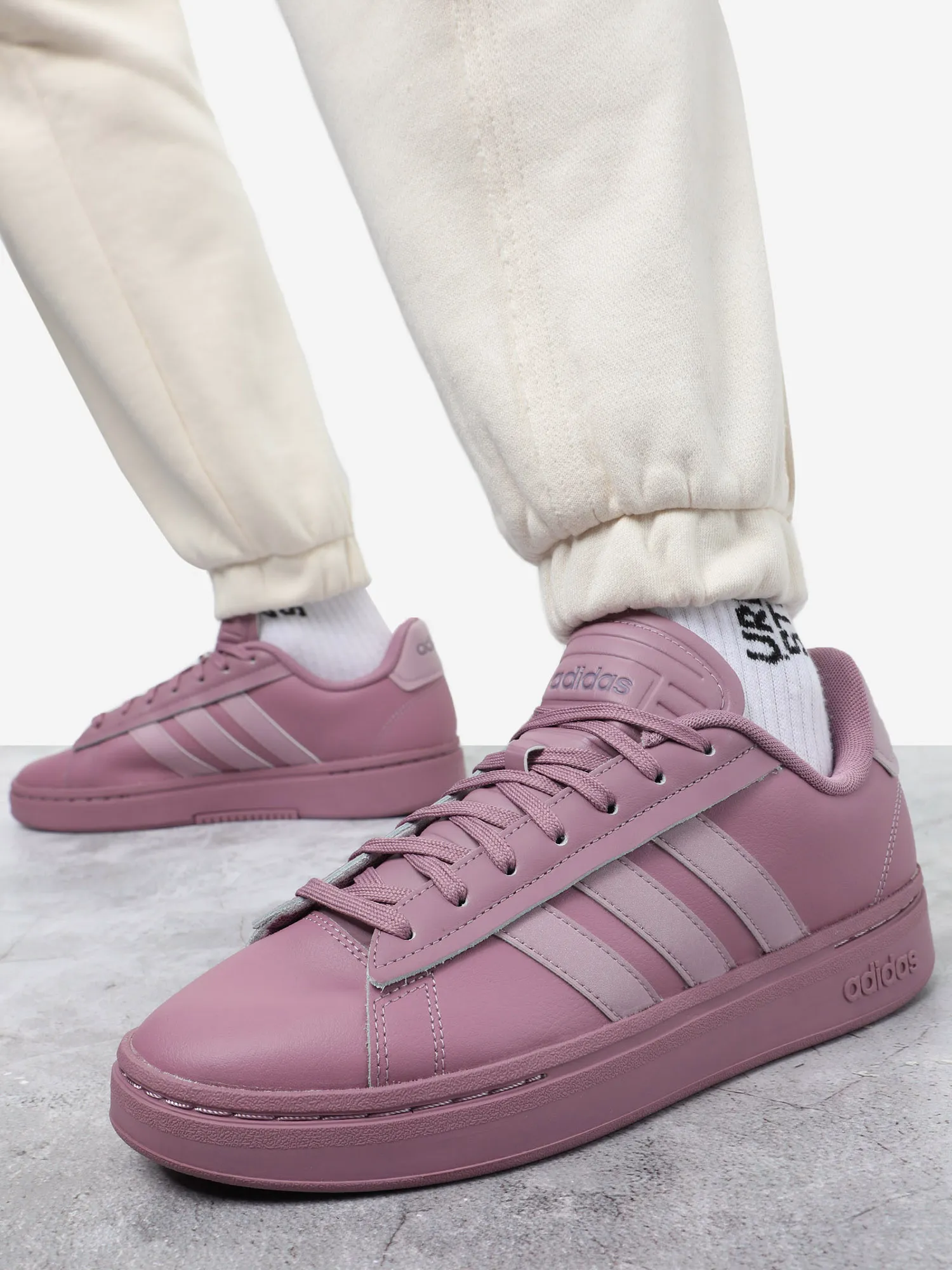 Кеды adidas Grand Court Alpha, фиолетовый, арт. ID7093A01