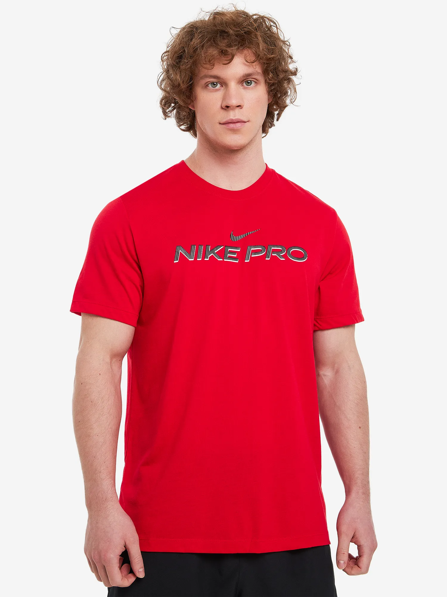 Футболка Nike Pro, красный, арт. FJ2393N06-657