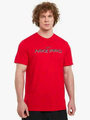 Футболка Nike Pro, красный, арт. FJ2393N06-657