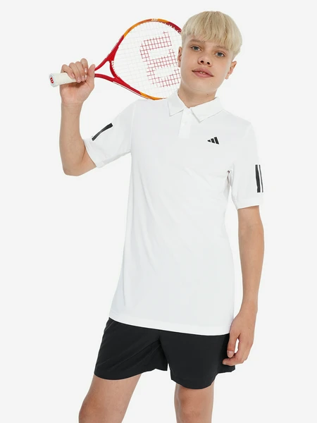 Поло adidas Club, белый, арт. JI9262A01