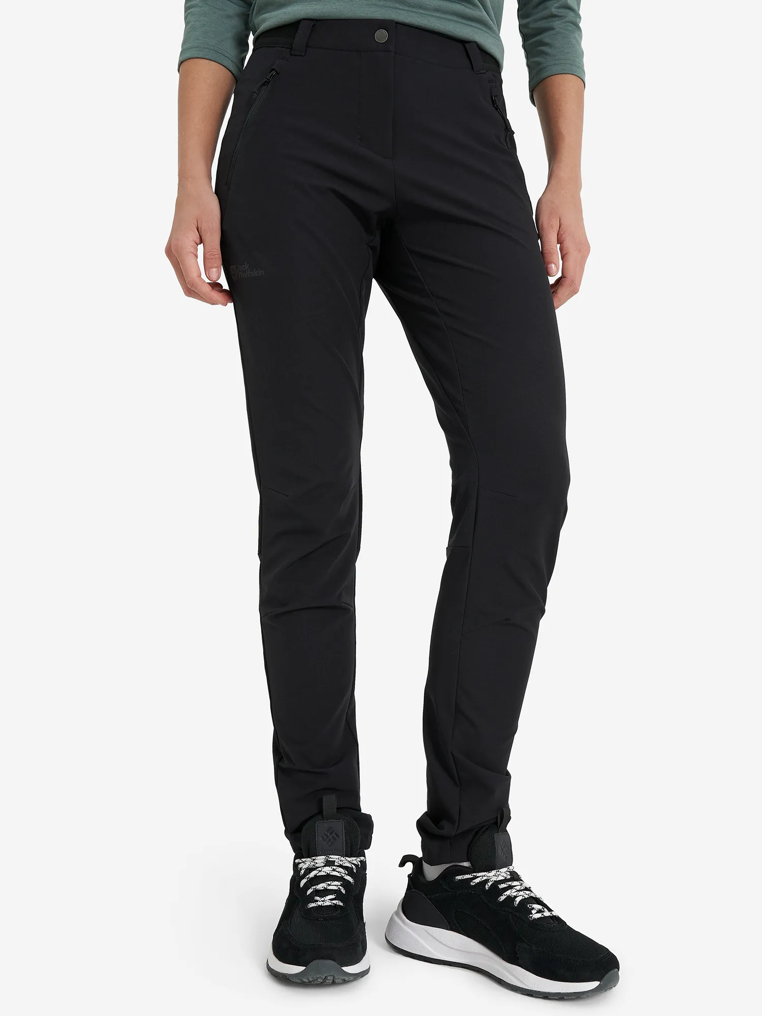 Брюки Jack Wolfskin Geigelstein, черный, арт. 1507741J01-6000