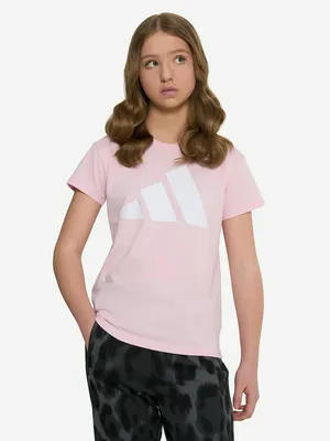 Футболка для девочек Adidas, розовый, арт. JC9623A01