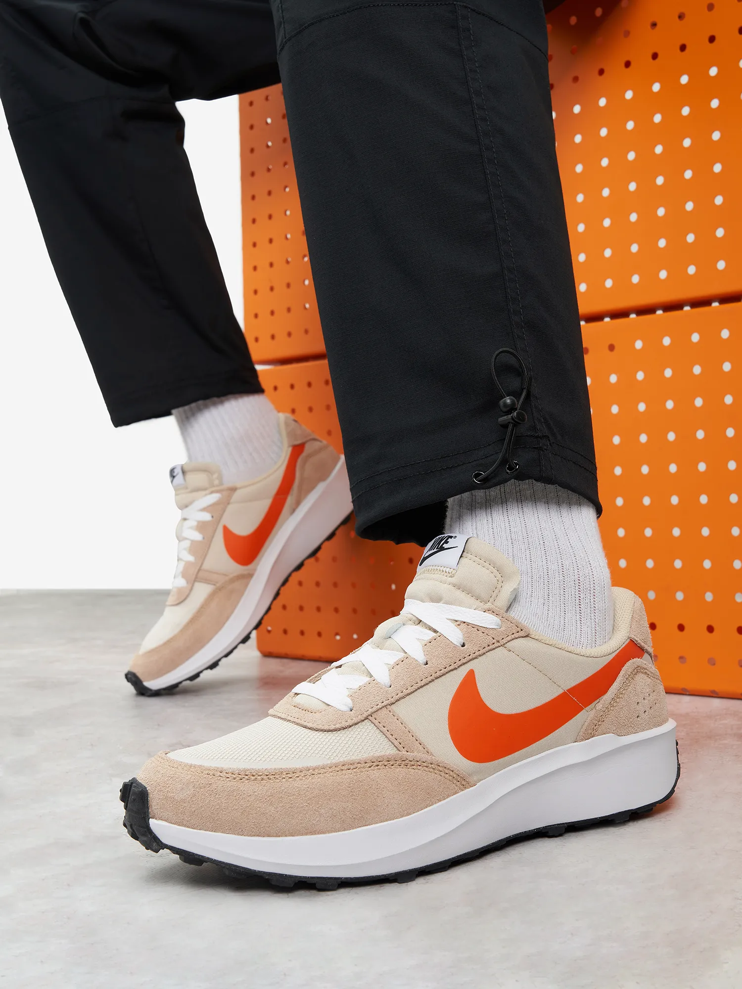 Кроссовки Nike Waffle Nav, бежевый, арт. FJ4195N06-200