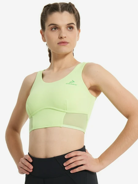 Топ бра спортивный Demix MuseFit Gym, зеленый, арт. 129790DMX-71