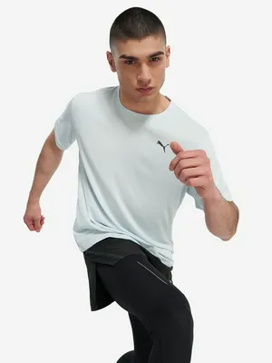 Футболка PUMA Graphics Running Faster, голубой, арт. 526563P0P-47