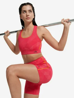 Топ бра спортивный Athlex, красный, арт. 136244A31-J1