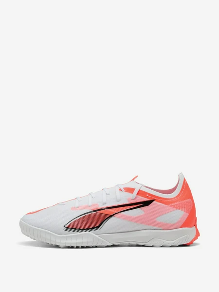Бутсы PUMA Ultra 5 Match Tt, белый, арт. 108351P0P-01