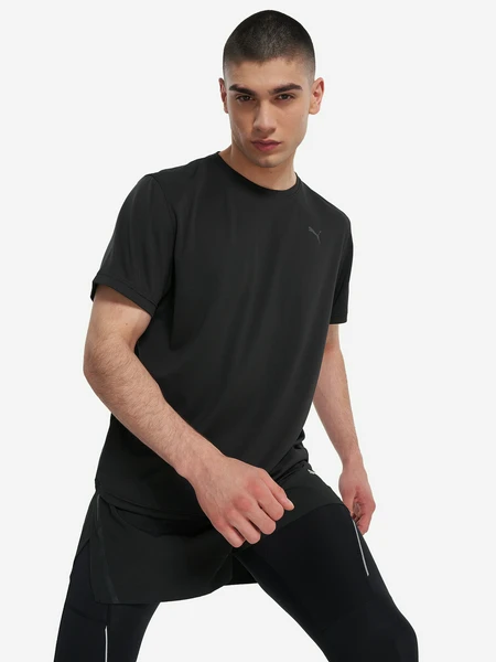 Футболка мужская PUMA Graphics Running Faster, черный, арт. 526563P0P-51