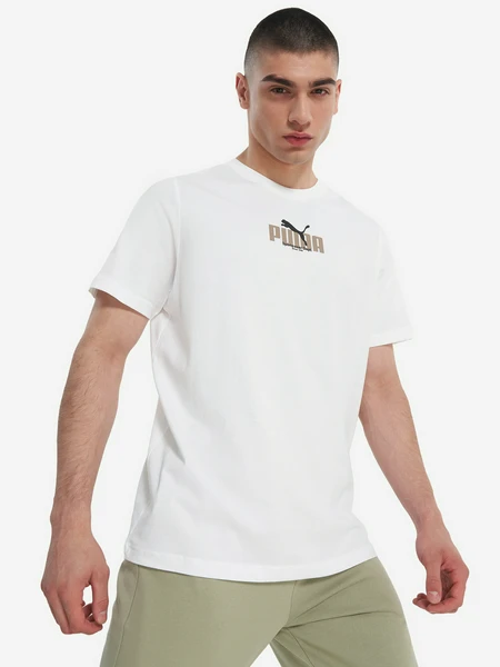 Футболка мужская PUMA Graphic, белый, арт. 688032P0P-02