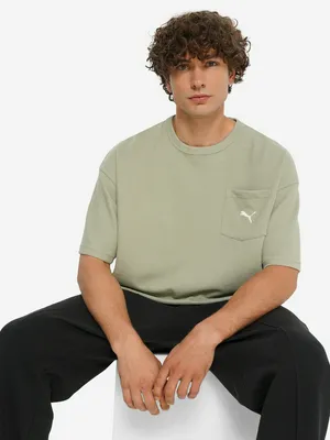 Футболка PUMA Class Relaxed Pinnacle, зеленый, арт. 688025P0P-82