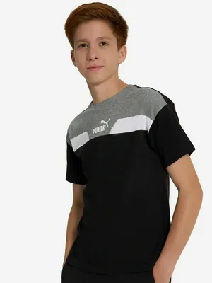 Футболка PUMA Power Colorblock, черный, арт. 681848P0P-01
