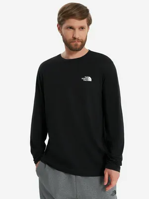 Лонгслив The North Face Simple Dome, черный, арт. NF0A87QNJK31T1K