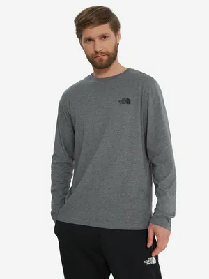 Лонгслив The North Face Simple Dome, серый, арт. NF0A87QNDYY1T1K