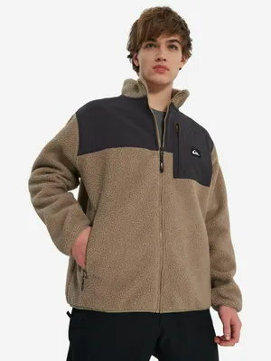 Джемпер флисовый Quiksilver Shallow Water, коричневый, арт. EQYPF03076Q02-TZC0