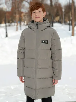 Пуховик для мальчиков Kappa, серый, арт. 137443KAP-92