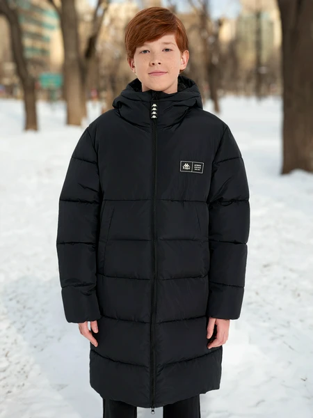 Пуховик для мальчиков Kappa, черный, арт. 137443KAP-99
