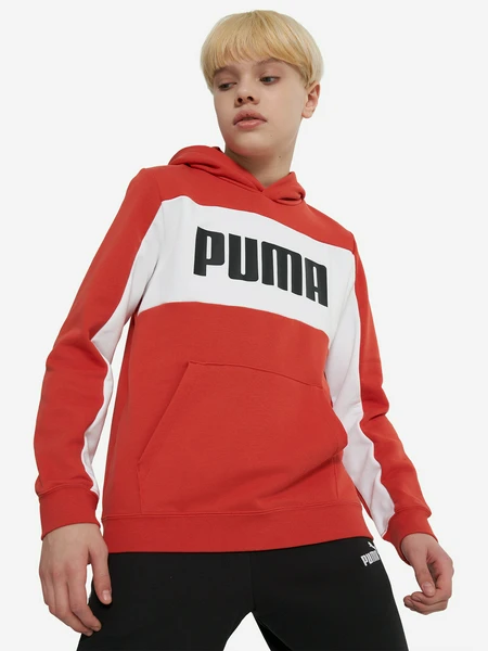 Худи PUMA Block для мальчиков, красный, арт. 685819P0P-15