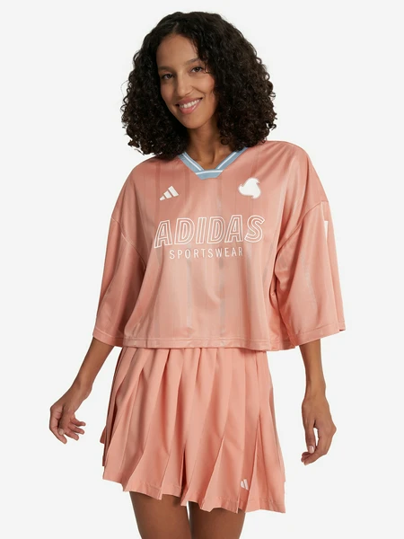 Футболка Adidas, розовый, арт. JG4095A01