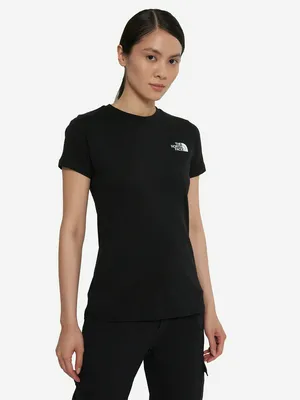 Футболка женская The North Face Box Nse Slim, черный, арт. NF0A87NMJK31T1K
