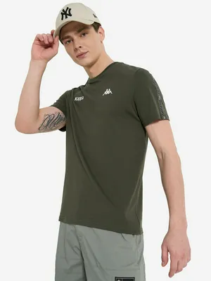 Футболка Kappa Banda d’Origini, зеленый, арт. 134348KAP-G4