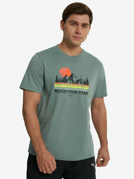 Футболка PUMA, зеленый, арт. 526598P0P-30