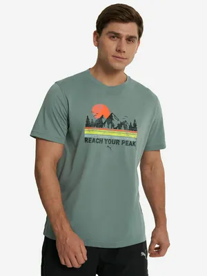 Футболка PUMA, зеленый, арт. 526598P0P-30