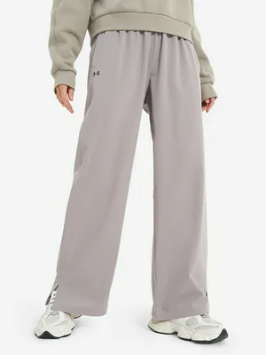 Брюки Under Armour Rival Wide Leg, серый, арт. 1386453U0F-015