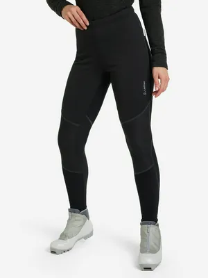 Брюки софтшелл женские Loeffler WS Warm, черный, арт. EL07326LFR-990