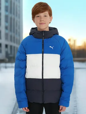 Пуховик PUMA для мальчиков, голубой, арт. 688404P0P-13