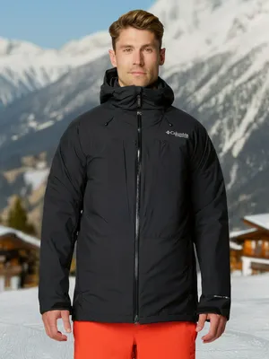 Мужская куртка 3 в 1 Columbia Winter District II Interchange Jacket, черный, арт. 2085131CLB-010