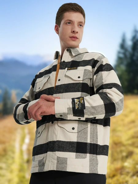 Легкая куртка мужская Columbia High Cascades Shirt Jacket, серый, арт. 2138401CLB-278
