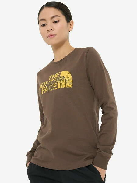 Лонгслив The North Face Seasonal Logo, коричневый, арт. NF0A89CU1OI1T1K