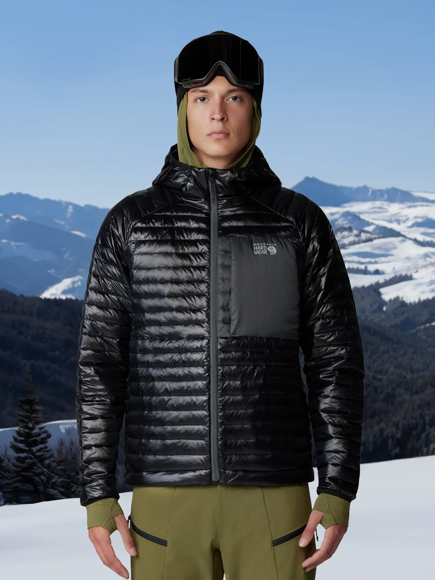 Куртка утепленная мужская Mountain Hardwear Ventano, черный, арт. 2092331MHW-010