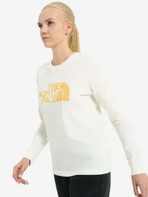 Лонгслив The North Face Seasonal Logo, бежевый, арт. NF0A89CUQLI1T1K
