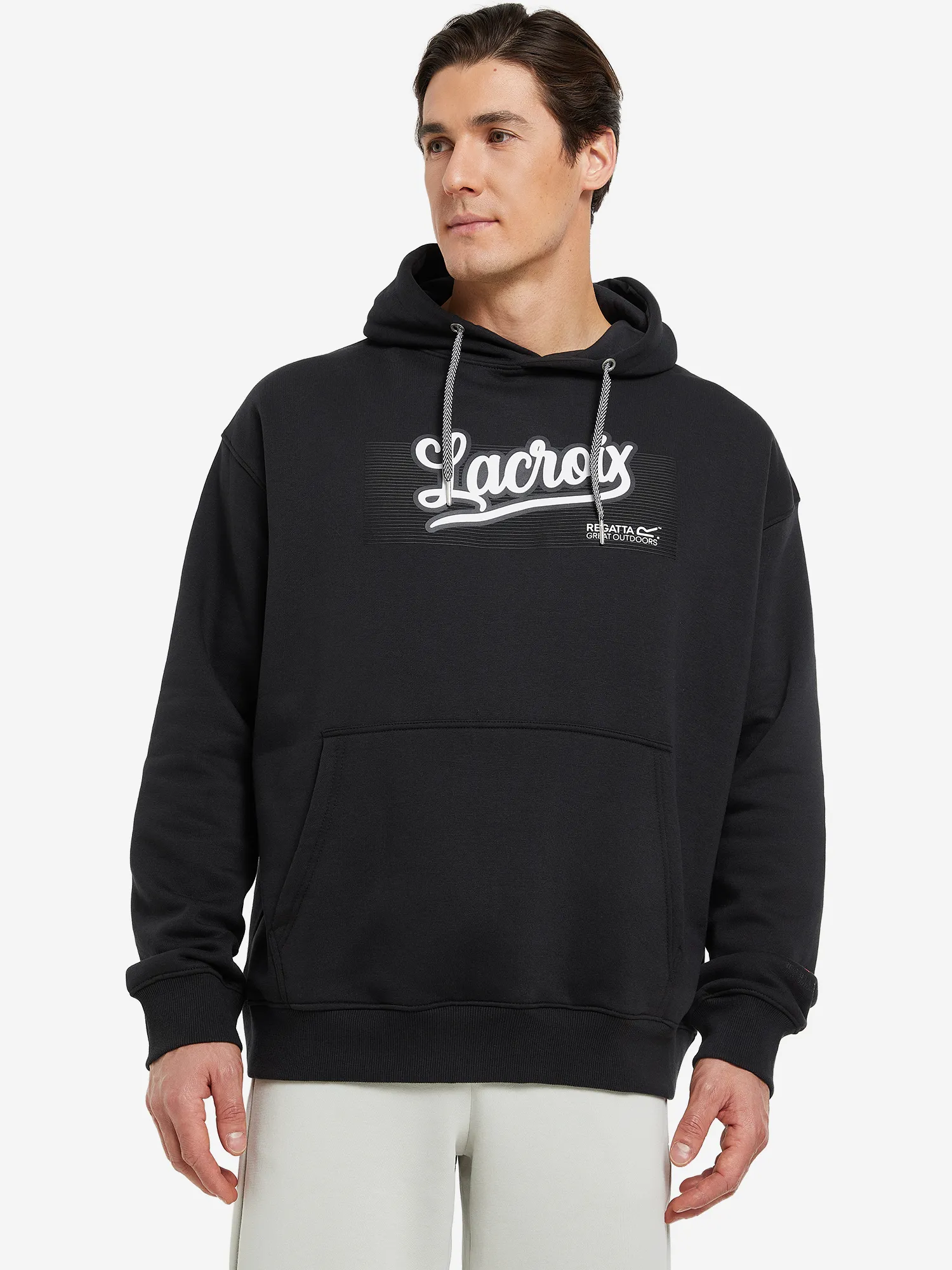 Худи мужское оверсайз Regatta Miramas Hoodie, черный, арт. RMA560RGO-800