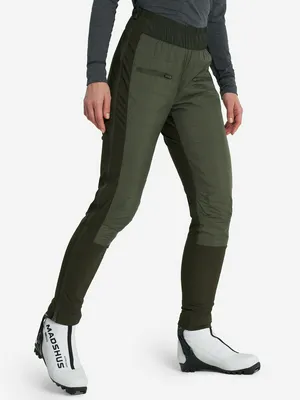 Брюки утепленные женские Swix, зеленый, арт. 22886S1D-48101