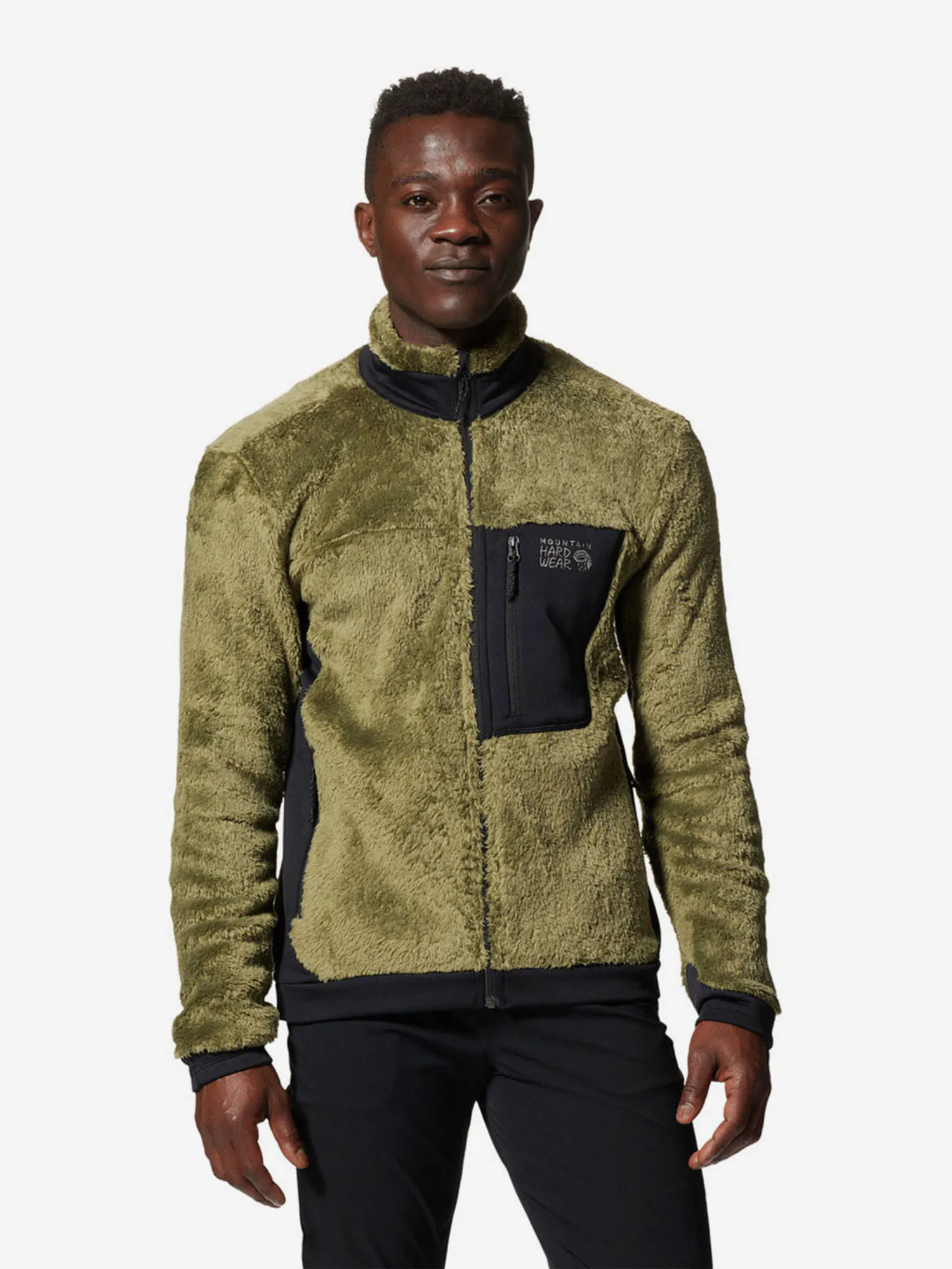 Джемпер флисовый Mountain Hardwear Polartec, зеленый, арт. 2104591MHW-353