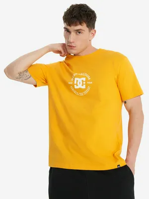 Футболка мужская DC Shoes Essy Dorrington, желтый, арт. EDYZT03867D12-NJZW