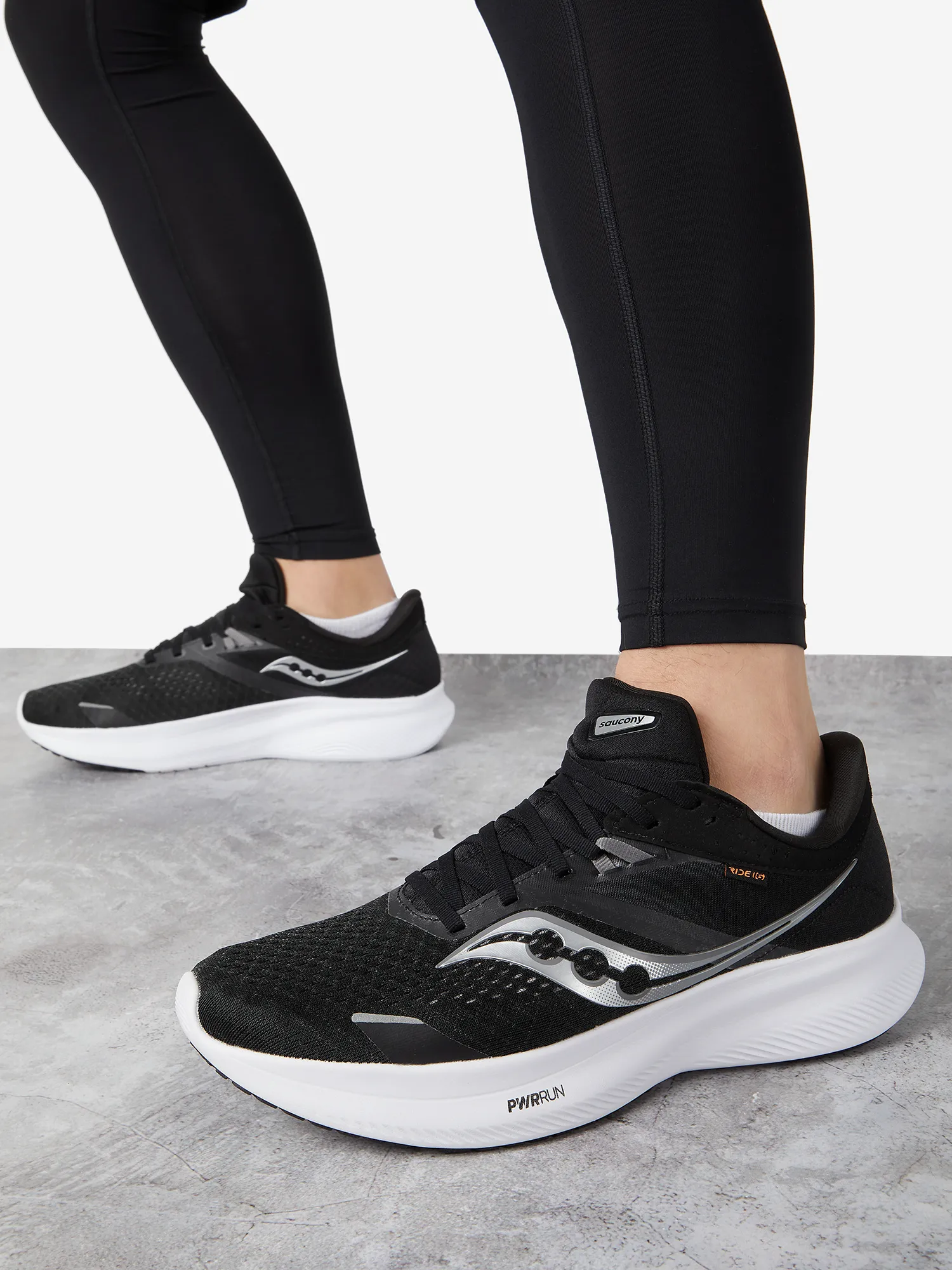 Кроссовки Saucony Ride 16, черный, арт. S20830-05S3L