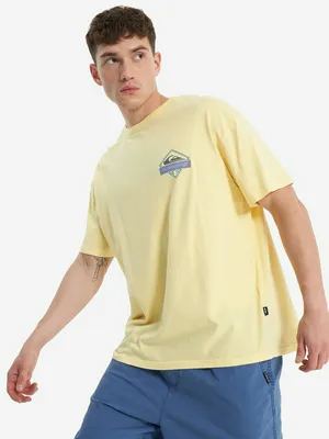 Футболка оверсайз Quiksilver Crystal Jet, желтый, арт. EQYZT08023Q02-YEM0
