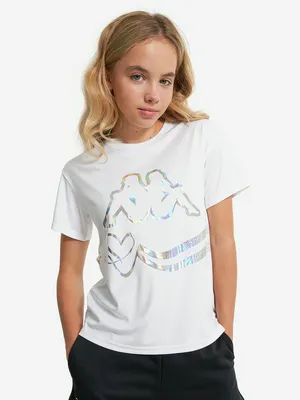 Футболка для девочек Kappa, белый, арт. 137552KAP-00