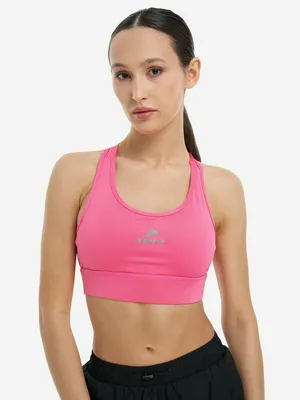 Топ бра спортивный Demix ActiveMove Essentials Longline, розовый, арт. 123964DMX-81