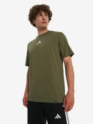Футболка adidas Gallery, зеленый, арт. JM6439A01