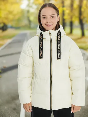 Пуховик для девочек FILA, бежевый, арт. 137431FLA-01