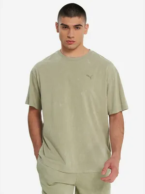 Футболка PUMA Ess Elevated, зеленый, арт. 688048P0P-82