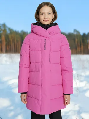 Пуховик для девочек Northland, розовый, арт. 130815N16-JB